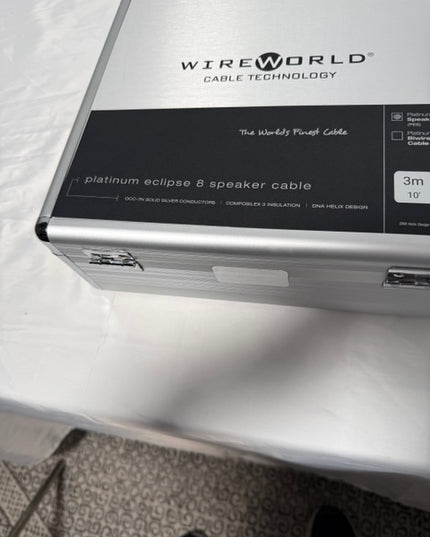 Wireworld Platinum Eclipse 8 3M Speaker Cables