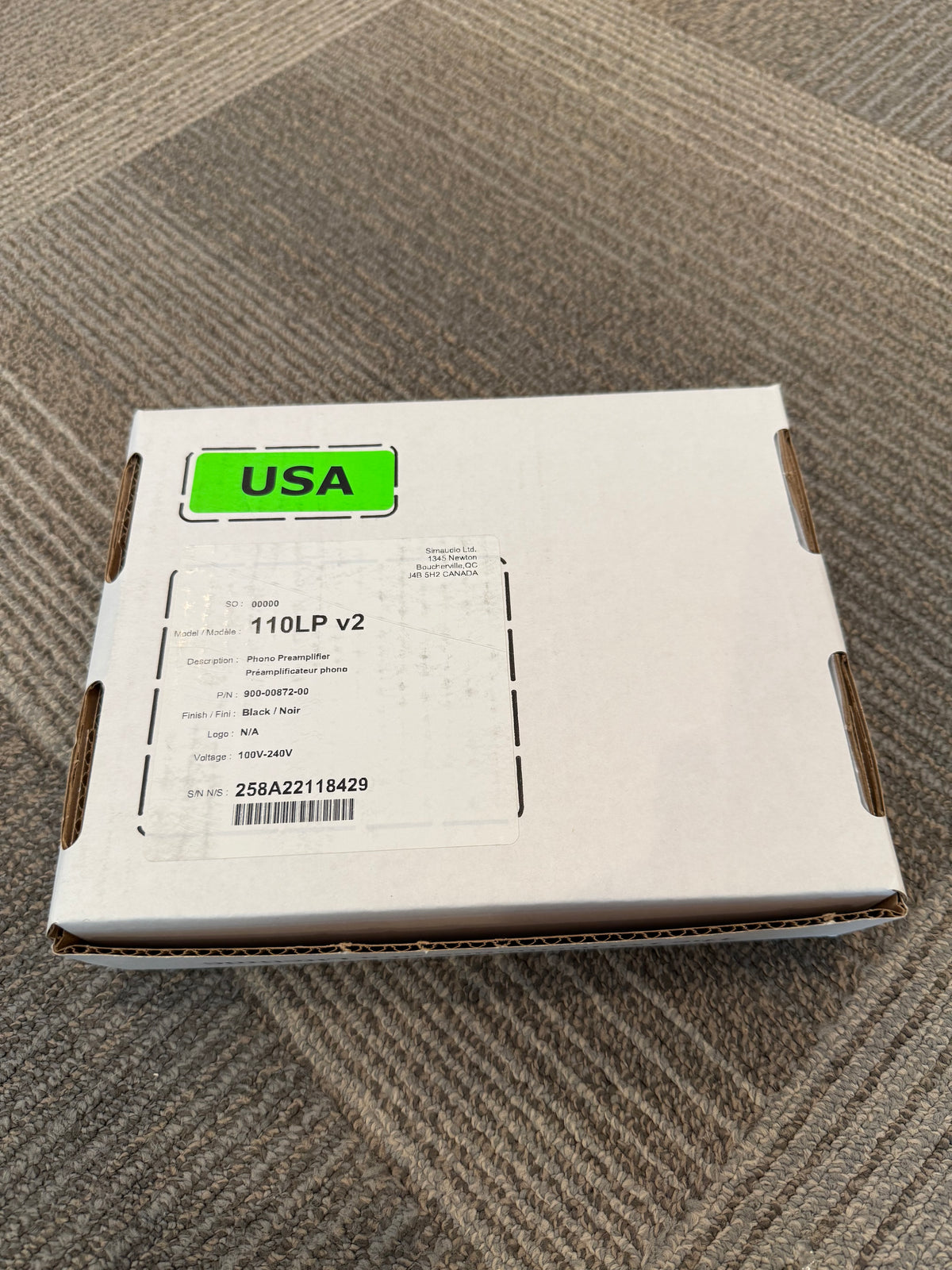 MOON by SIMAUDIO 110LP v2 Phono Preamplifier