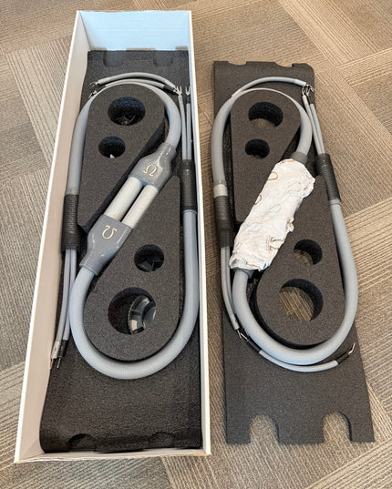 Shunyata Omega Speaker Cables 2.M With Platinum Connectors