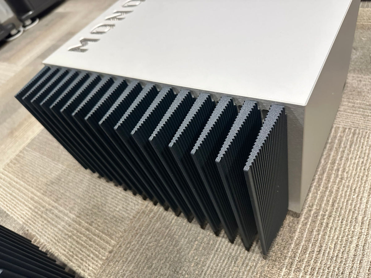 Block Audio SE Monoblock Amplifiers (Silver / Black)