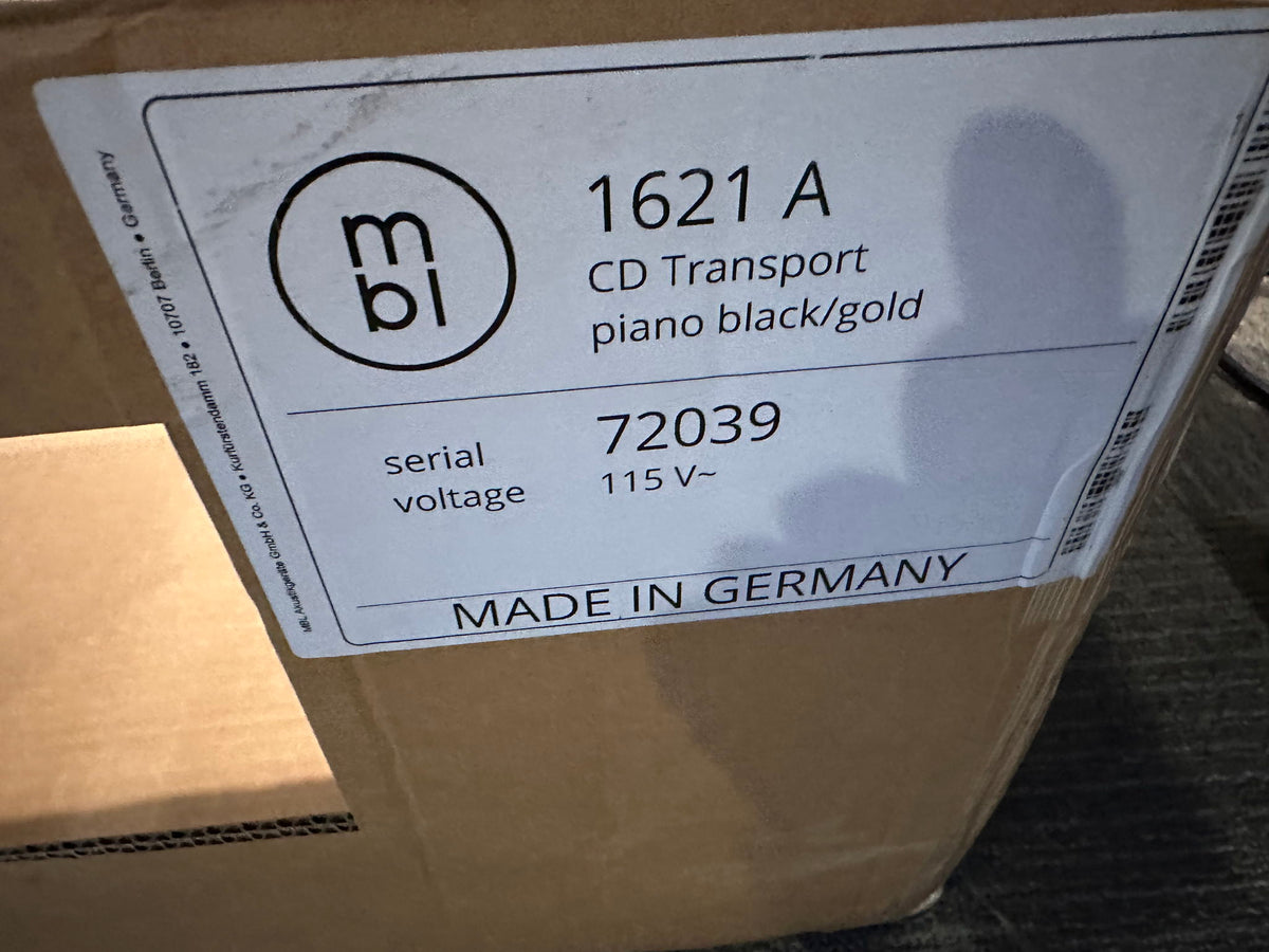 MBL 1621 A CD Transport (Black/Gold)
