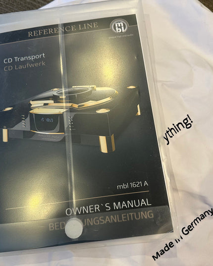 MBL 1621 A CD Transport (Black/Gold)