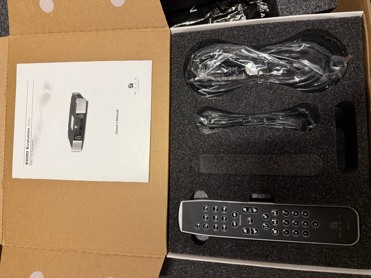 SIMAUDIO MOON 650D DAC/CD PLAYER