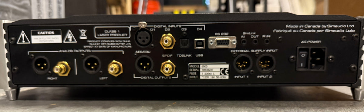 SIMAUDIO MOON 650D DAC/CD PLAYER