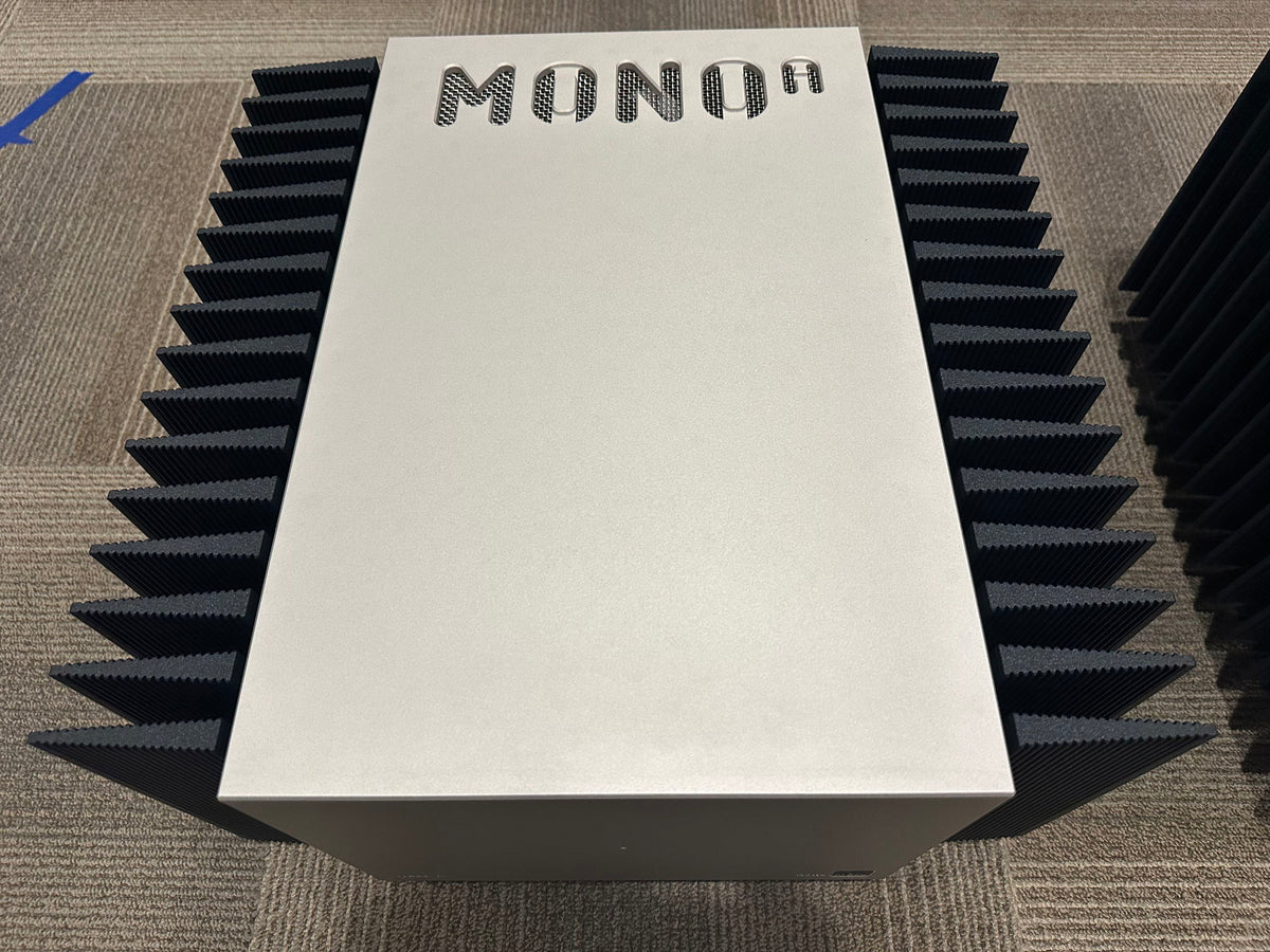 Block Audio SE Monoblock Amplifiers (Silver / Black)