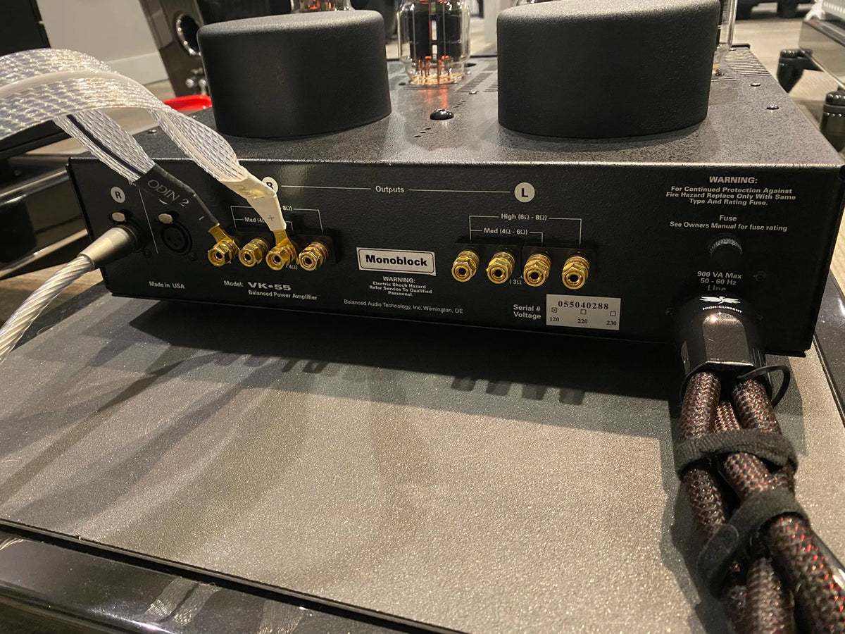 BAT VK-55SE Amplifier (Pair, converted to Monoblocks, by BAT)